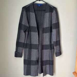 Apt.9 Checkered Cardigan​